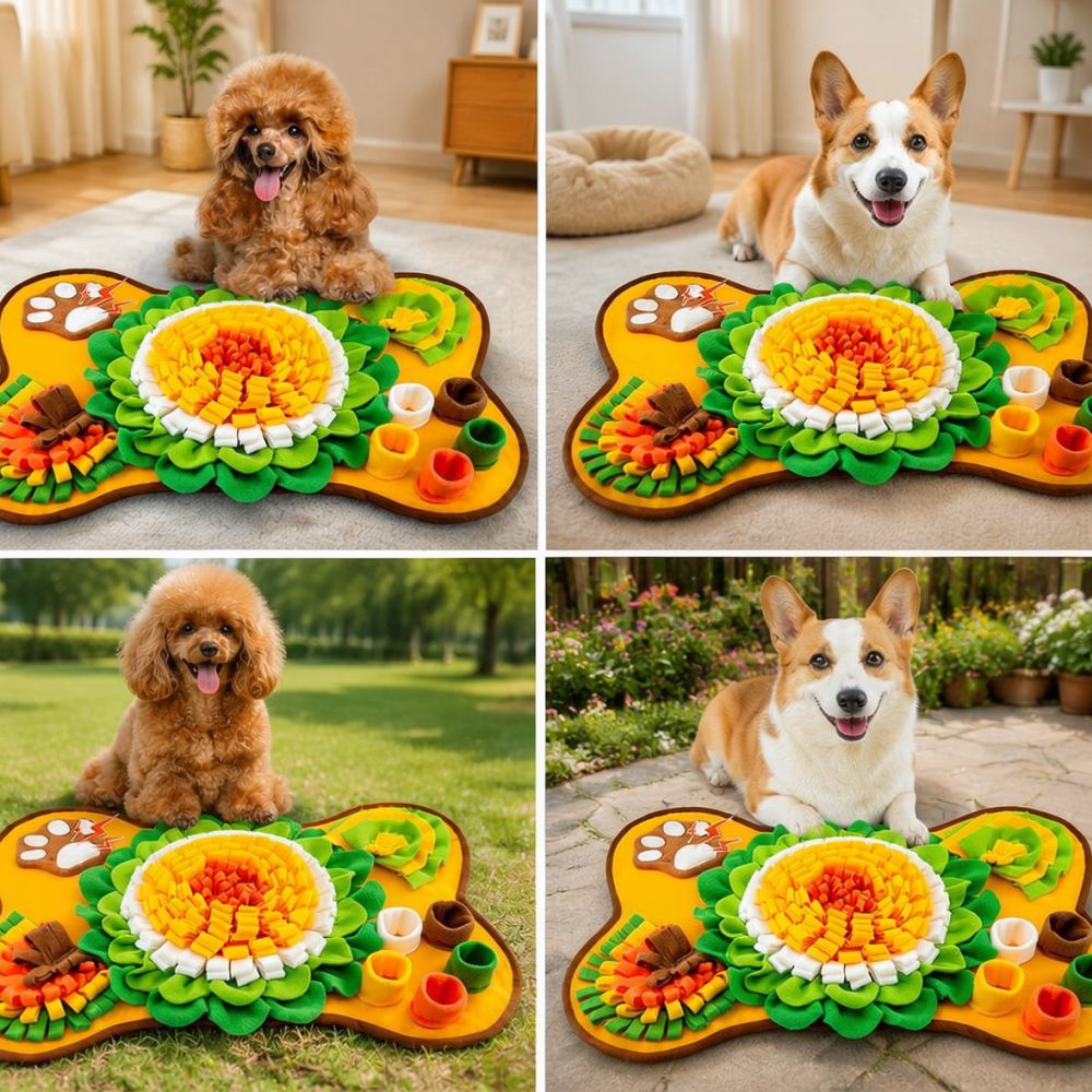 Tapis de recherche olfactive p - Dog Puzzle Feeder Toy avis et prix