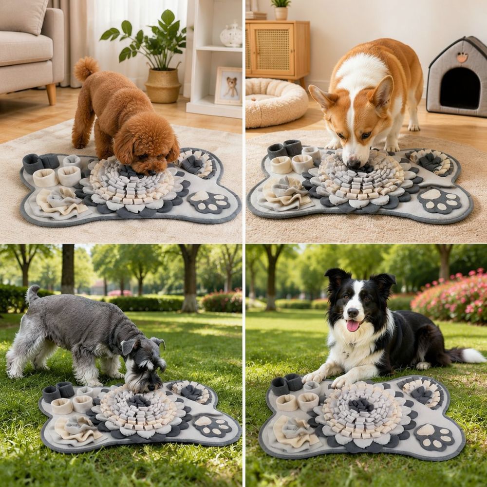 Tapis de recherche en forme d' - Dog Puzzle Feeder Toy avis et prix